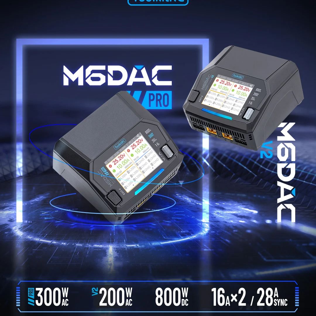 Chargeur/Déchargeur intelligen - Toolkitrc M6Dac Smart Charger avis et prix