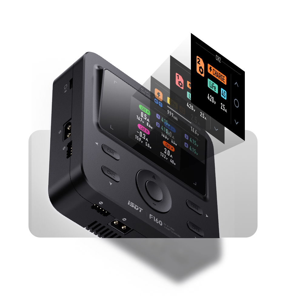 Chargeur intelligent ISDT F160 - Toolkitrc M6Dac Smart Charger avis et prix